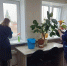 Библиотекари на субботнике - ЦГБ г. Мичуринска